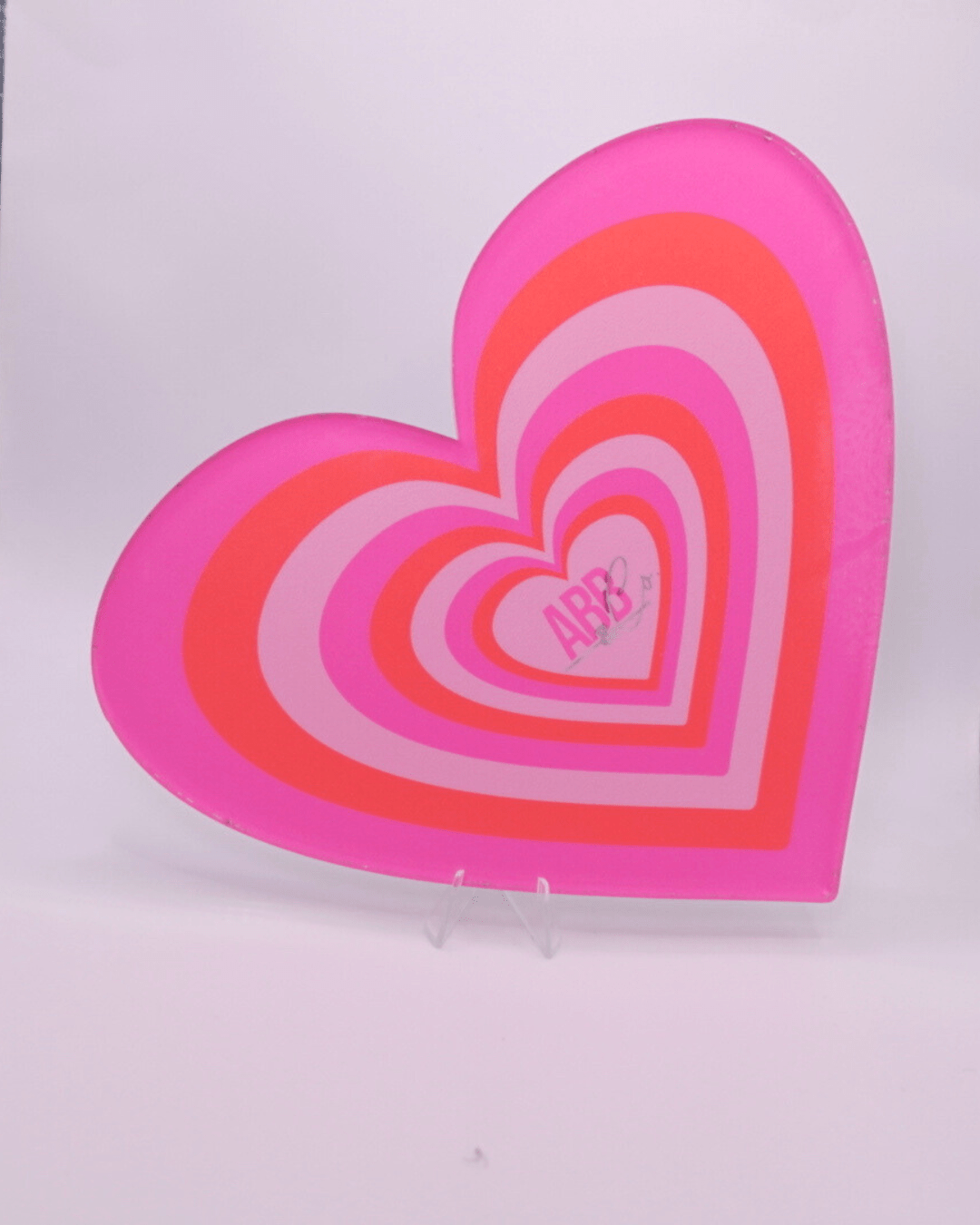 Pink Bliss XL Heart Tile