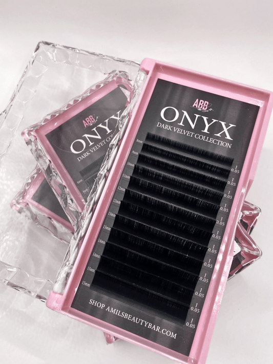 Onyx Velvet Trays